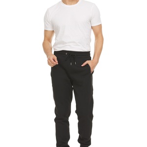 Canvas Spandex/Cotton Casual Mid Waist Loose Fit Men's Sweatpants with Drawstring Closure and Zipper Pocket Autumn - Product Image 6