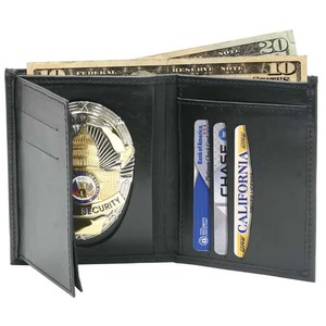 Porte-monnaie personnalisé en métal, badges de sécurité, dômes, brassard avec porte-monnaie en cuir, accessoires, clip à épingles - Product Image 3