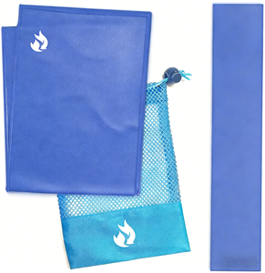Serviette en microfibre absorbante à séchage rapide pour le golf, le fitness et les sports de plein air, avec logo personnalisé à prix abordable - Product Image 1
