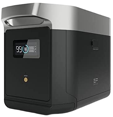ECO Flow Battery 2016Wh Capacity Fast Charging for Home Backup Emergency Outdoor Camping or Travel