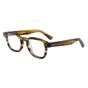 Montures de lunettes originales de haute qualité pour hommes Étui à lunettes optiques en acétate fait main unique inclus - Product Image 1