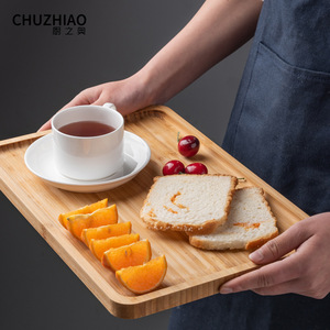 Plateaux de présentation pour pain, plateaux de présentation pour tartes aux œufs, plateaux alimentaires en bois, plateaux de présentation pour sushis, plateaux de présentation pour pâtisseries chinoises - Product Image 2