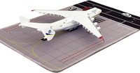 Modèle de simulation d'avion de transport Antonov An-225 Mriya de l'Union Soviétique en alliage, modèle d'exposition scientifique AN225