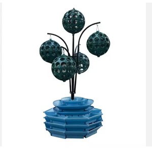 Plastic Black Ball Planter Vertical Gardening Flower <b>Tree</b> Floor Eco-Friendly PP Square Lightweight Durable Modern SOL Drainage - Product Image 2