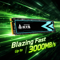 قرص صلب داخلي KANAGA عالي السرعة M.2 2280 NVMe SSD PCIe Gen3x4 بسرعة قراءة 3000 ميجابايت/ثانية لأجهزة الكمبيوتر المخصصة للألعاب