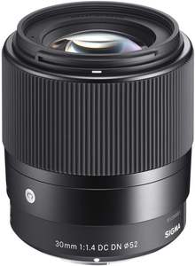 Objectif 30 mm F1.4 Contemporary DC DN non plein format pour E Noir - Product Image 4