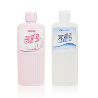 Liquide de nettoyage spécial pour machine de nettoyage à ultrasons électrique bijoux gemmes (anti-ternissement) diamant argent or-50/125/250ML