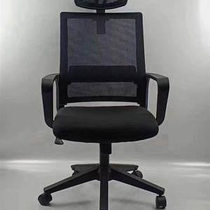 Chaise de bureau ergonomique moderne avec dossier en maille respirante, chaise de travail à roulettes pour le personnel de conférence et les utilisateurs d'ordinateurs - Product Image 2