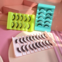 Vente en gros de cils en vison véritable de 10-12 mm, cils entiers, effet naturel, marque privée, fournisseurs de faux cils avec emballage personnalisé