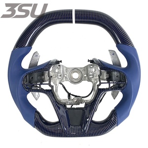 Volante Deportivo de Fibra de Carbono y Cuero para <span class=keywords><strong>Lexus</strong></span> LS <span class=keywords><strong>LC500</strong></span> LC500h 2016+, Estilo Deportivo, Interior de Auto, Estilo Universal - Product Image 1