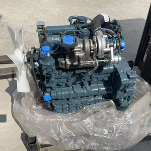 Prix d'usine, authentique, ensemble moteur turbocompressé V3307-DI-T V3307-CR-T pour pièces de machines de construction Kubota, moteur V3307 - Product Image 1