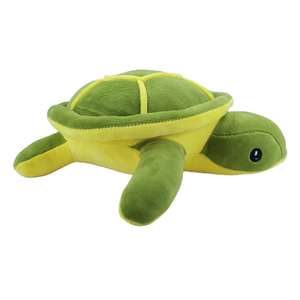 QIANGRUI gros tortue en peluche tortue doux oreiller coussin dossier grand oeil tortue en peluche poupée - Product Image 3