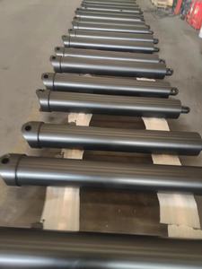 Cilindro hidráulico telescópico de <span class=keywords><strong>3</strong></span> etapas tipo <span class=keywords><strong>FEE</strong></span> estilo Hyva para abrir el cuerpo del camión volquete - Product Image 2