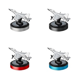Popular ambientador de coche con forma de avión solar F16 Snapdragon, giratorio, de larga duración, con fragancia suelta, adorno decorativo para coche. - Product Image 1