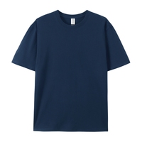 Camiseta de Manga Corta de Algodón 100% Tejida Informal con Logotipo Personalizado de Alta Calidad, Estampada, Unisex para Hombre