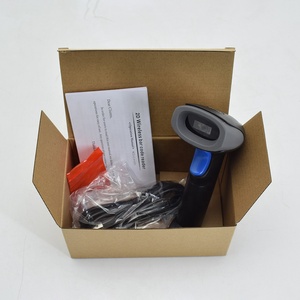 Lecteur de codes-barres sans fil 2D avec récepteur USB, plug-and-play, pour la gestion des stocks en entrepôt et dans le commerce de détail - Product Image 2