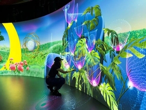 Sistema de Proyección Interactiva Inmersiva, Equipo de Proyección de Pared Interactiva <span class=keywords><strong>3D</strong></span> Touch para Entretenimiento en Interiores - Product Image 4