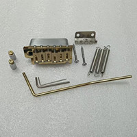 Full Size Block Tremolo Bridge 2-Pivot Style 52.5mm String Spacing 2 Point Tremolo