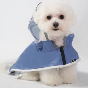 Impermeable para Perros con Capucha para Perros Pequeños y Medianos - Capa de Lluvia Ligera para Cachorros de Verano - Product Image 1