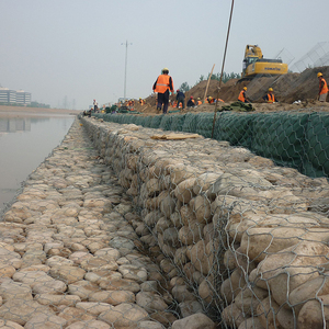 Mạnh mẽ màn hình lục giác dây lưới giỏ mạ kẽm gabion đá lồng giữ lại tường nhà sản xuất giá Cắt Uốn cong bao gồm - Product Image 5