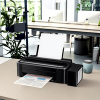 Imprimante jet d'encre EPSON L130 L310 pour bureau à domicile, 4 couleurs, interface USB, qualité 95% neuve, fournitures d'impression d'occasion de qualité automatique