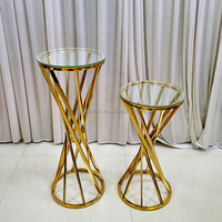 Panier à fleurs de style minimaliste pour mariage, ensemble de table à gâteaux, petite table à dessert, décoration de centre de mariage, fournitures pour cérémonies et événements