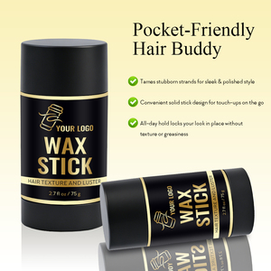 Nueva Cera para Peinar el Cabello Más Vendida, Cera en Barra para Control de Bordes con Etiqueta Personalizada, 75g - Product Image 3