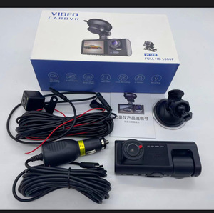 กล้องติดรถยนต์3เลนส์2.0In,กล้องติดรถยนต์ Dvr 24H Hd 1080P บันทึกวิดีโอเลนส์คู่1080P กล่องดำ Cyclus Dashcam Spiege - Product Image 4