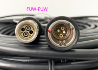 Kamera Siaran Luar Ruangan Berkualitas Tinggi 3K93C SMPTE 311M 1 Core 2 Konektor Hybrid Daya Tembaga Kabel Optik Fiber Jumper