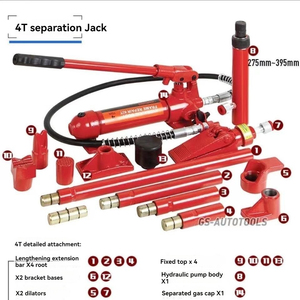 Kit de herramientas de separación y reparación de chasis automotriz para corrección de chapa metálica de 4/10 toneladas - Product Image 5