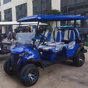 Carrito de Golf a Gasolina en Venta de Fábrica, Carrito de Golf Personalizable, Scooter Eléctrico Azul, Precio de Carrito de Golf Todoterreno - Product Image 6