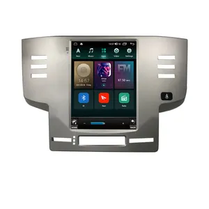 Autoradio Android système multimédia stéréo pour Toyota Reiz Mark X 2005-2009, lecteur DVD de Navigation de voiture de Style Tesla