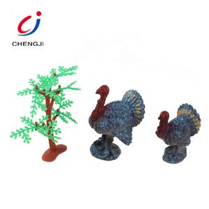 Promotie Cartoon Vivid <span class=keywords><strong>Plastic</strong></span> Model Speelgoed Set Kids Farm Dieren Figuren - Product Image 4