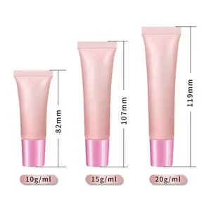 Clear Squeeze Lip gloss Tubes Factory Passen Sie Pink Lipstick Private Label Squeeze Lip gloss Tubes an