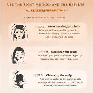 Champú Anticaspa para el Cuidado del Cuero Cabelludo <span class=keywords><strong>de</strong></span> Marca Privada, Exfoliante y Desintoxicante con <span class=keywords><strong>Sal</strong></span> Marina para Cuero Cabelludo Seco - Product Image 5