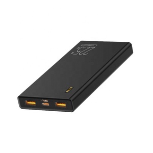 Batería Externa Portátil de Polímero de Litio de 10000 mAh, Estación de Carga Rápida, Carga Inalámbrica, Súper Delgada, para Uso en Exteriores - Product Image 1