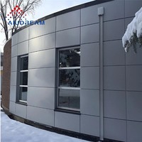 Panneau composite en aluminium Alucobond moderne, imitation pierre/marbre/granit, haute résistance à la corrosion, couleur personnalisée, 0,2-200 mm