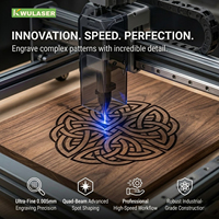 Machine de gravure laser CNC DIY avancée pour la découpe du bois, du métal, de l'acrylique, du verre, du cristal, du papier et des bijoux, pour l'éducation et les loisirs