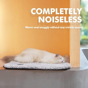 JTPAWS Selbstwärmendes Katzen- und Hundebett Extra Warme Thermomatte für Innen- und Außenbereich Abnehmbarer Bezug Rutschfester Boden Maschinenwaschbar - Product Image 2