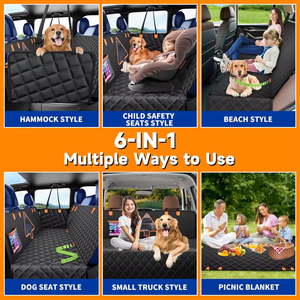 OEM <span class=keywords><strong>Back</strong></span> Extender Hundes itz bezug für Rücksitz Hard Bottom Autos itz bezug 137x147CM für Auto Rücken matte Haustier bezug für Hunde - Product Image 5