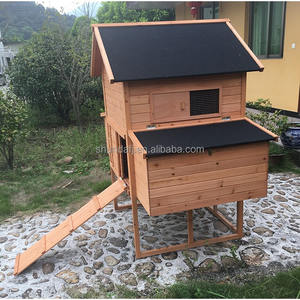 Yüksek Kaliteli Su Geçirmez Açık Hava Büyük Ahşap Tavuk Kümesi, Arka Bahçe Kümes Hayvanları Yetiştiriciliği ve Açık Hava Yaşamı için Koşu Alanı ile - Product Image 4