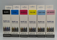 664 673 Tinta Printer Inkjet L120/L310/L360/L380/L405/L565/L805/L850/L1800/L1300 /L1455(664-CMY) Tinta Warna Premium Kompatibel 1
