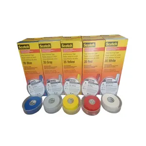 3M phase color professional grade PVC electrical insulation tape flame retardant EMD