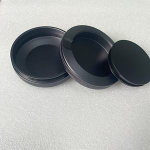 علبة معدنية جديدة بالجملة لحفظ السنوس، صندوق سنوس من الألومنيوم المؤكسد مع نقش بالليزر للشعار - Product Image 3