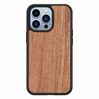 En vrac écologique en bois tpu designer coques de téléphone couverture arrière pour iphones 15 14 13 12 11 X