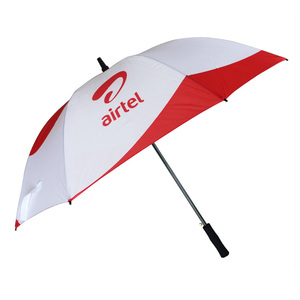 Paraguas Recto de Diseño Clásico Totalmente Automático de <span class=keywords><strong>30</strong></span> Pulgadas, Paraguas de Golf Promocional Airtel para Regalos Empresariales - Product Image 1