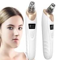 Kit de nettoyage des pores sous vide à 3 puissances d'aspiration améliorées Outil d'élimination des points noirs pour le visage