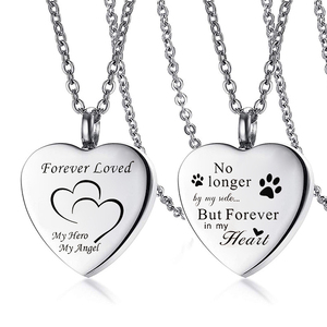 <span class=keywords><strong>Cuore</strong></span> <span class=keywords><strong>amore</strong></span> cane zampa cremazione urna ciondolo collana ceneri commemorative gioielli ricordo regalo per donna uomo-per sempre amato/nel mio <span class=keywords><strong>cuore</strong></span> - Product Image 1