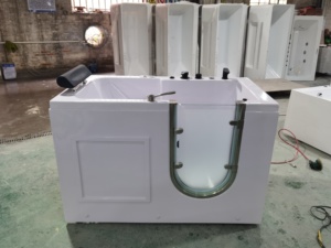 Chất lượng cao bán buôn Mini yjacuzzi phòng tắm Tina de hidromasaje bồn tắm xoáy nước với PES Pedal jacozy máy bay phản lực không khí bồn tắm 6142 - Product Image 4