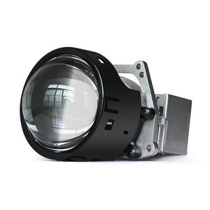 Faros de lente LED óptica dual de alta potencia de 80W, luz de proyector H4 púrpura o azul para lentes de coche H7, bombillas de faro - Product Image 6